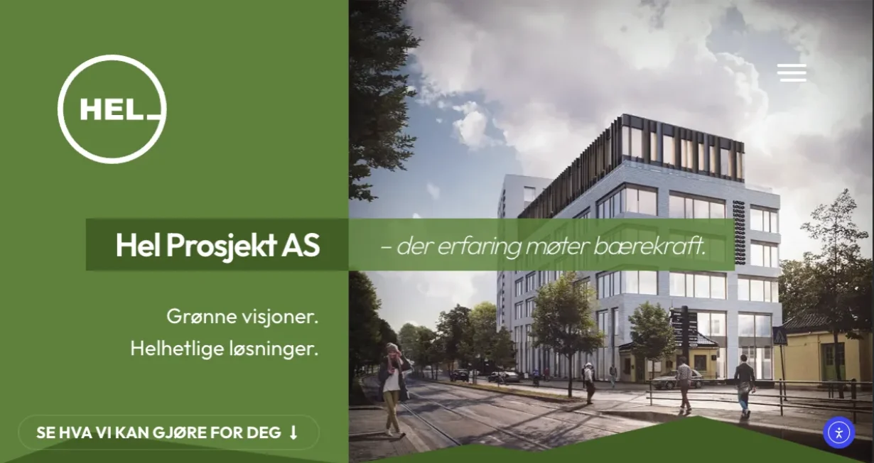 Nettsiden til Hel Prosjekt
