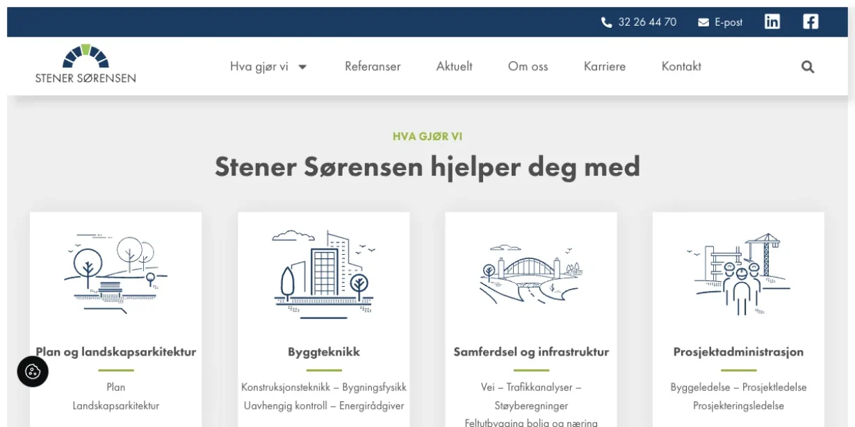 Nettsiden til Stener Sørensen